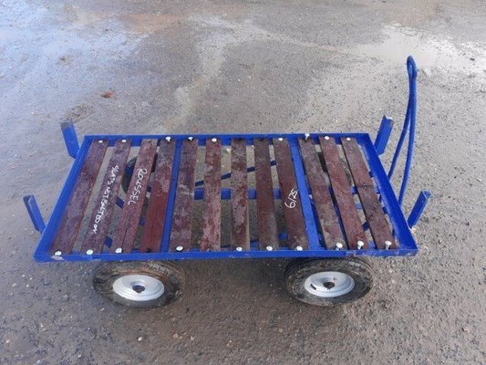 Remorque espaces verts NC Chariot 4 roues pour micro tracteur - 1