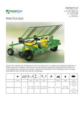 Planteuse HORTECH Repiqueuse mini mottes - Practica Duo 3 - 4