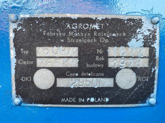 Arracheuse Agromet Aligneuse 2 rangs 1 tapis - 5