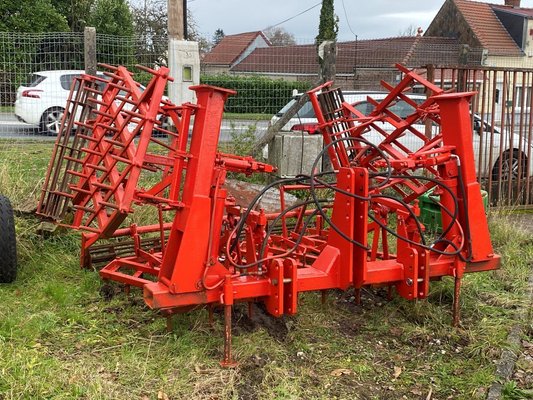 Herse plate Wilder 4.0m à terrage forcé hydraulique - 1