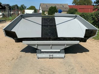 Trémie Agri System De réception benne GM80 + déterreur 8 rouleaux PU à écartement réglable - 9