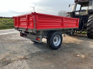 Autre remorque agricole NC Benne 1 essieu BRT 125G FA - 2