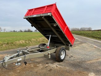 Autre remorque agricole NC Benne 1 essieu BRT 125G FA - 8