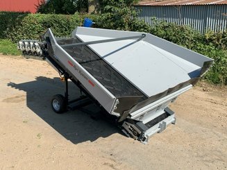 Trémie Agri System De réception benne GM80 + déterreur 8 rouleaux PU à écartement réglable - 1