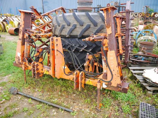 Herse plate Wilder 4.0m à terrage forcé hydraulique - 1